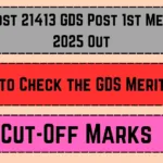 India Post 21413 GDS Post 1st Merit List 2025 Out_20250405_092523_0000
