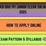 Varanasi BHU 191 Junior Clerk Online Form 2025_20250410_084511_0000