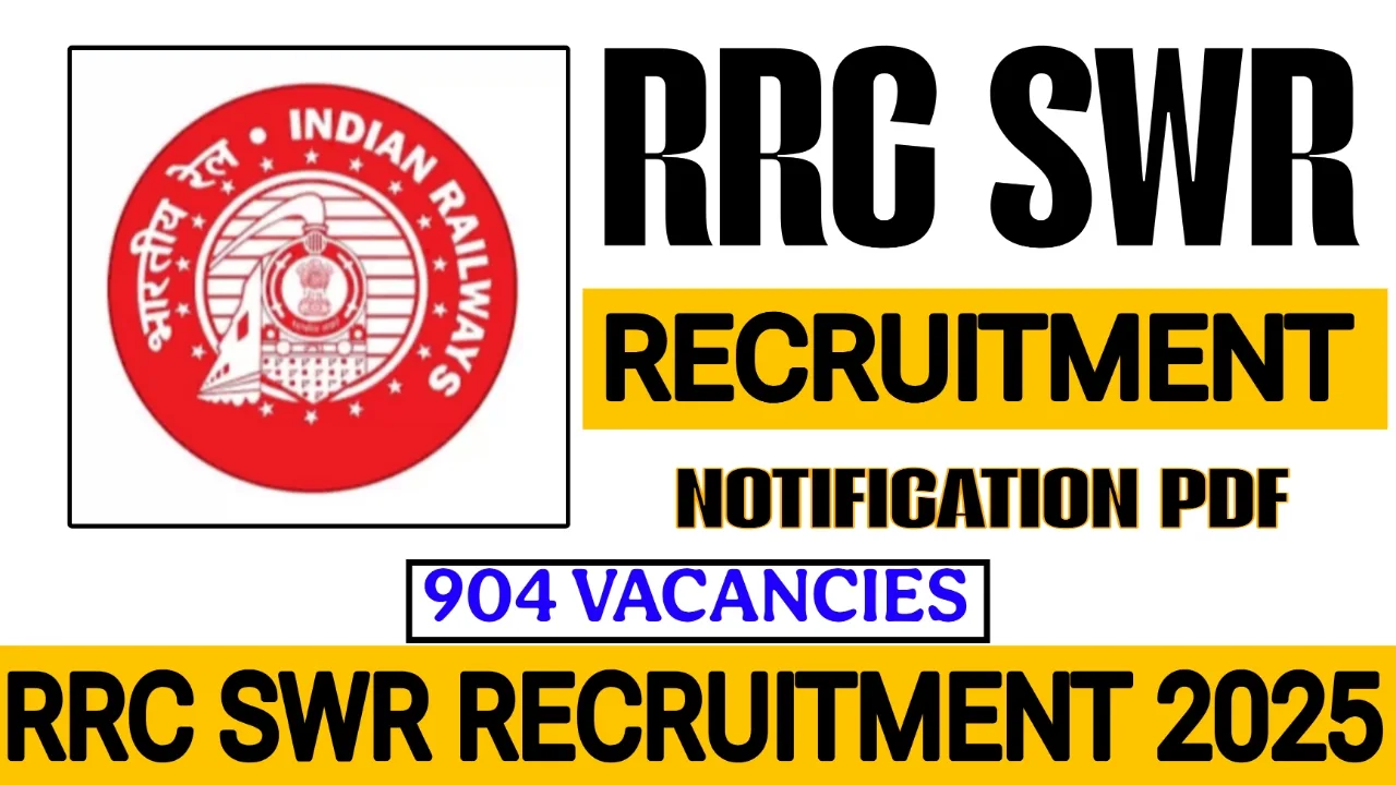 RRC SWR Apprentice Recruitment 2025